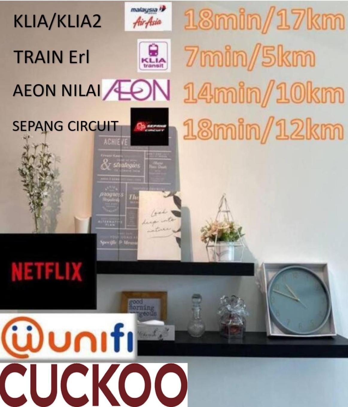 Family Stay, Sepang Klia, Free 2 Parking&Unifi ภายนอก รูปภาพ